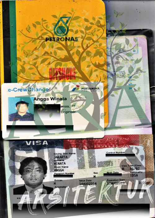 Pengalaman dan sertifikat dari arsitek dan kontraktor